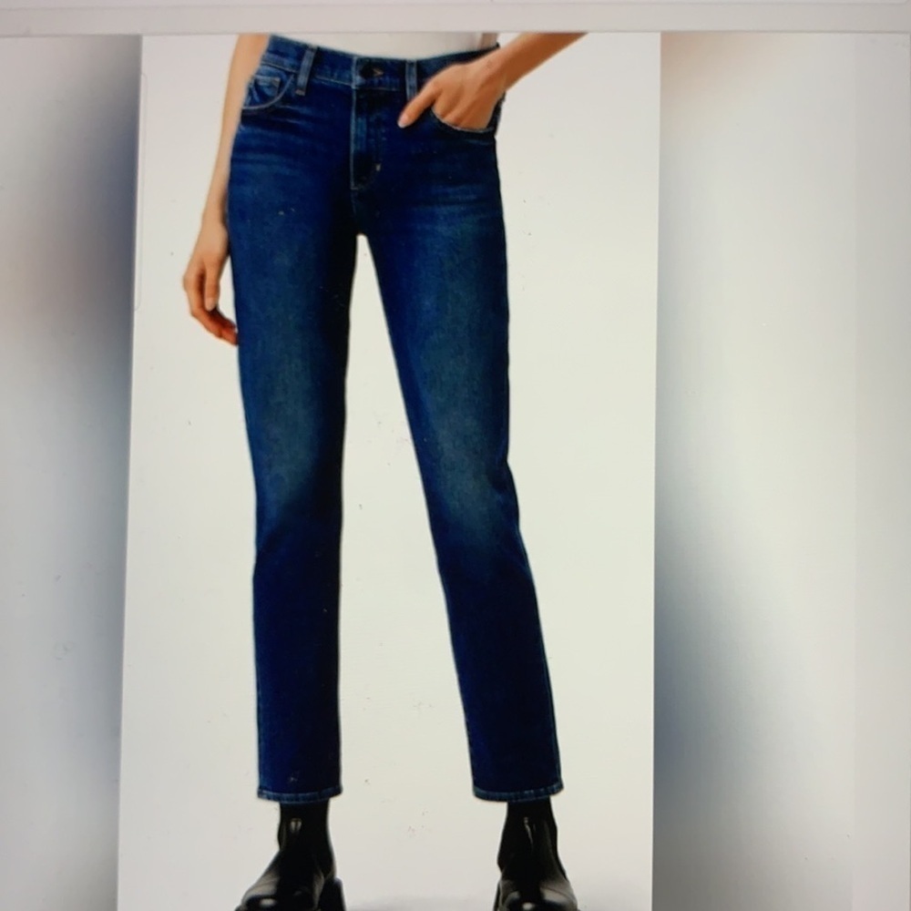 Joes The Lara Mid Rise Cigarette Vintage Stretch Jeans 31